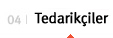 Tedarikçiler